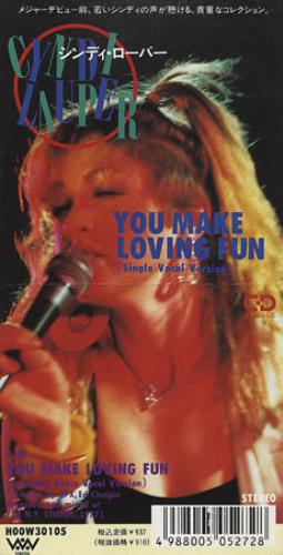Cyndi Lauper YouMake LovingFun レコードCDセット